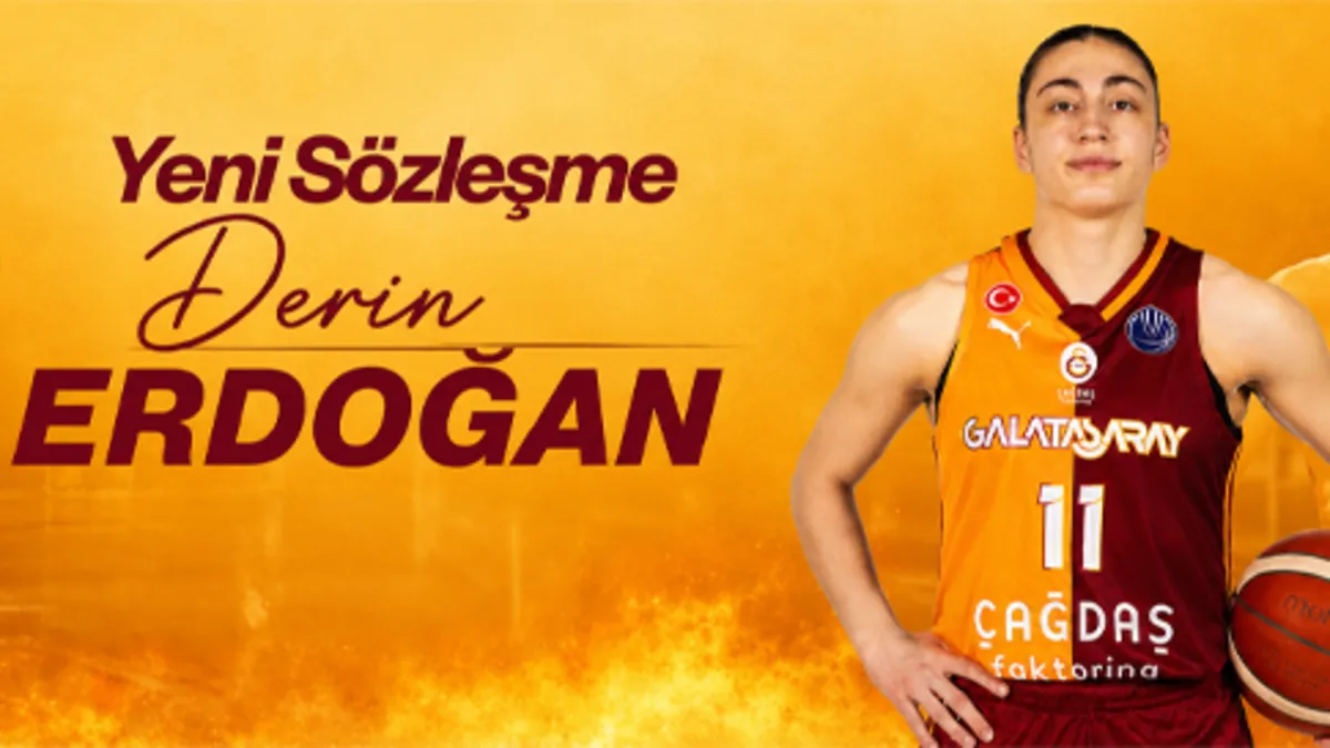 Galatasaray'dan milli basketbolcu Derin Erdoğan'a yeni sözleşme