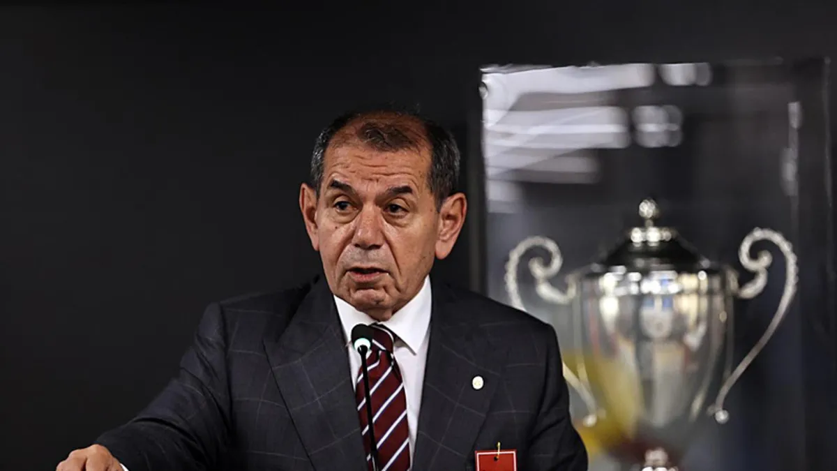 Galatasaray'da Dursun Özbek'ten Şampiyonlar Ligi mesajı