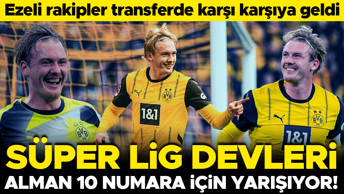 Galatasaray ve Fenerbahçe, Julian Brandt için yarışıyor