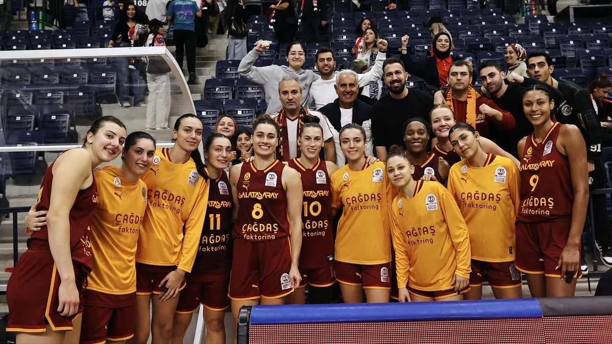 Galatasaray, İstanbul Gençlikspor'u Uzatmalarda 84-83 Yendi