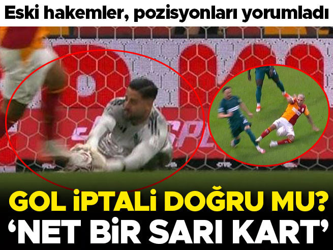 Galatasaray-Kocaelispor Maçında Gol İptali Kararı Doğru mu? Eski Hakemler Açıkladı