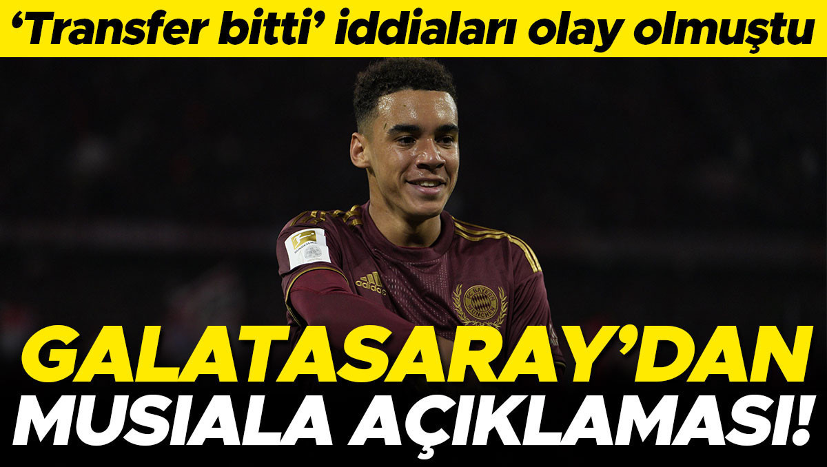 Galatasaray, Jamal Musiala transfer iddialarını yalanladı
