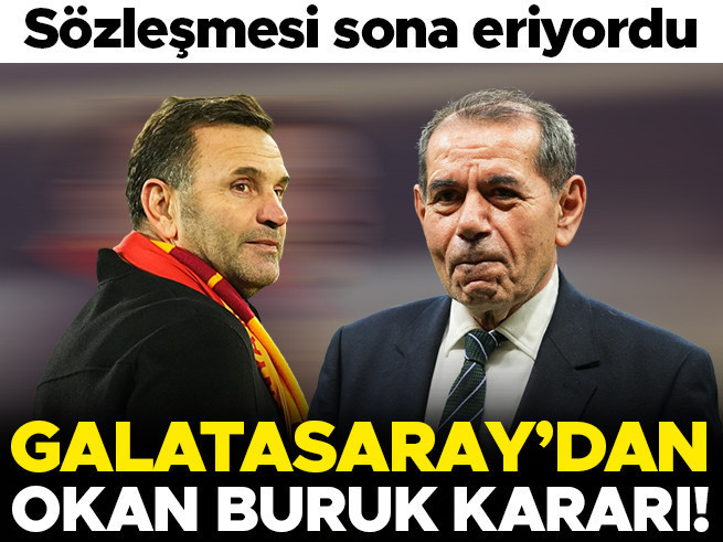 Galatasaray'da Okan Buruk dönemi sürüyor