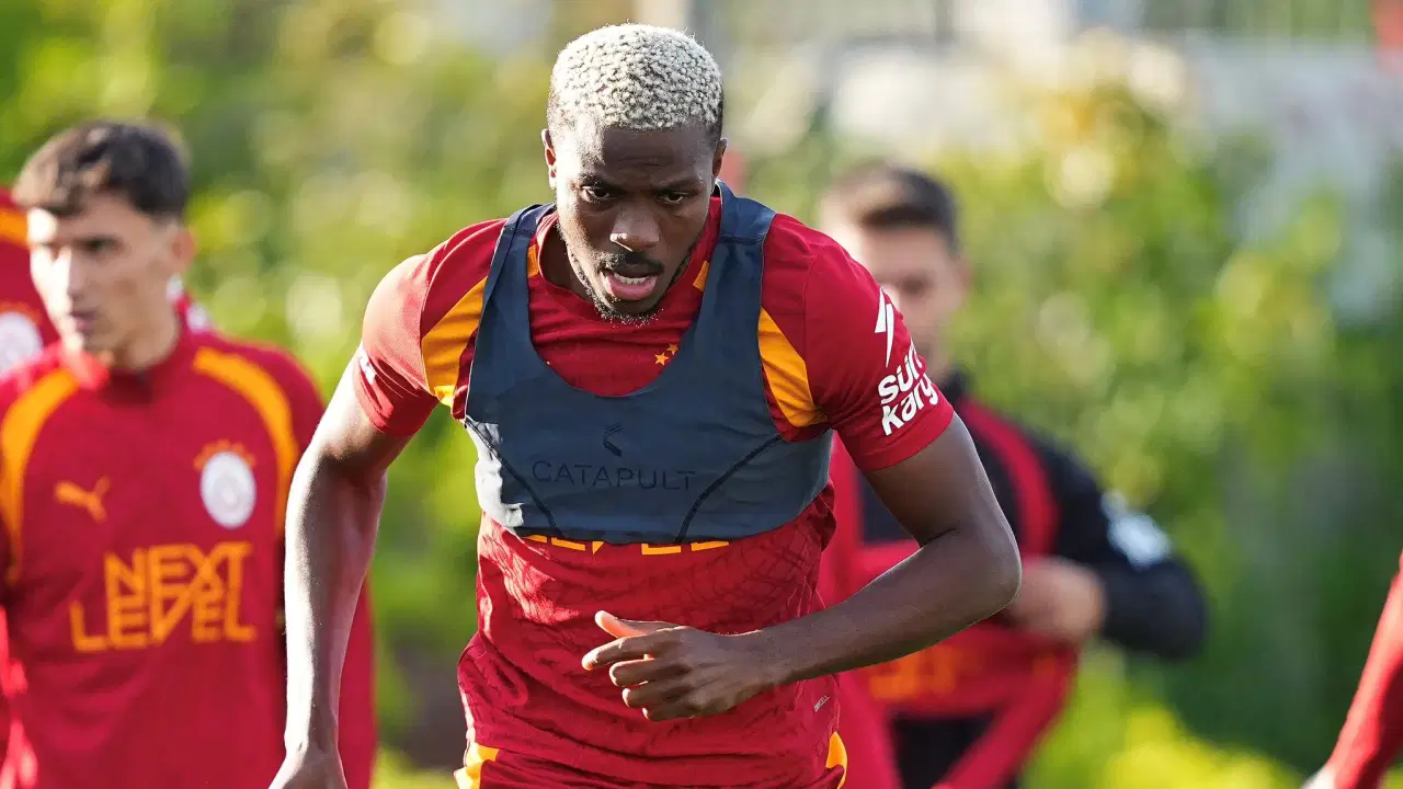 Galatasaray'da Osimhen Sevinci: Kasımpaşa Maçı Öncesi Takımla Çalıştı