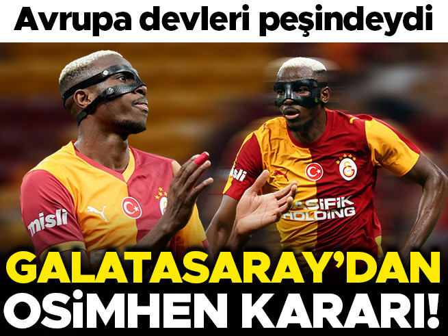 Galatasaray, Osimhen Transferi İçin Noktayı Koydu: İşte Karar