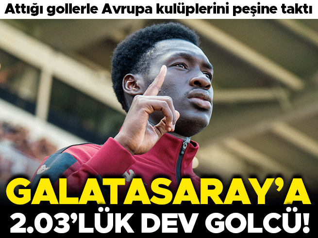 Galatasaray, 2.03'lük Pape Moussa Fall'u Radarına Aldı