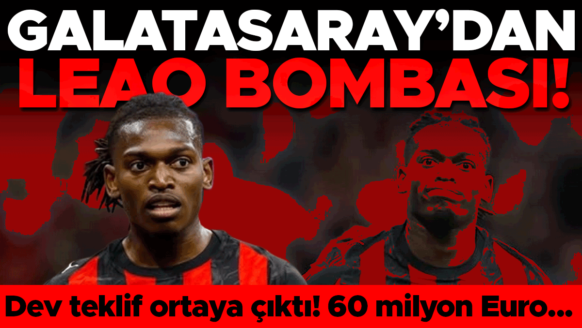 Galatasaray'dan Rafael Leão için dev teklif