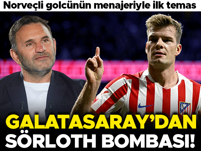 Galatasaray, Sörloth Transferi İçin Menajeriyle Temasa Geçti