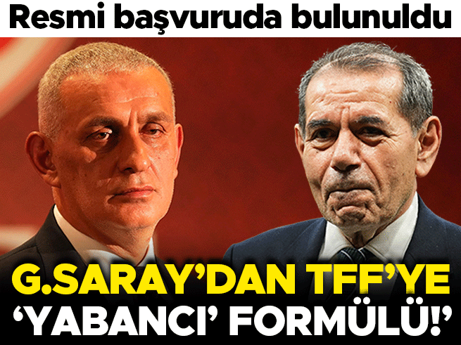Galatasaray'dan TFF'ye yabancı kuralı formülü: 10+2+2
