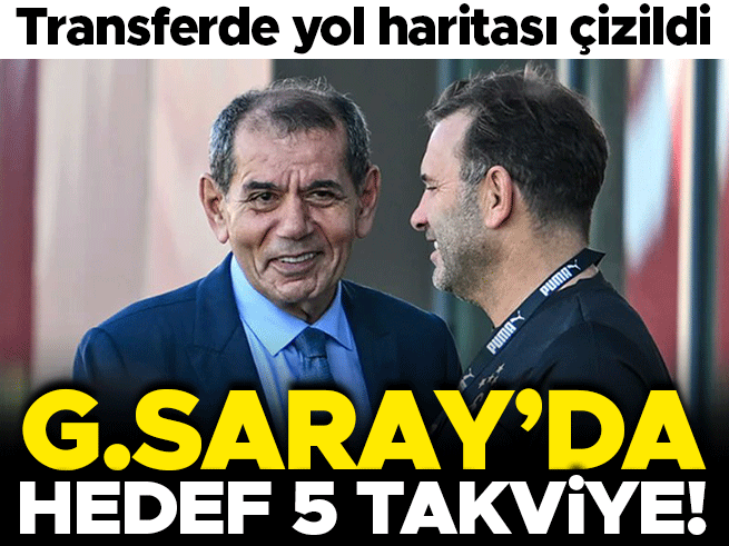 Galatasaray'da 5 transfer hedefi: Plan masada