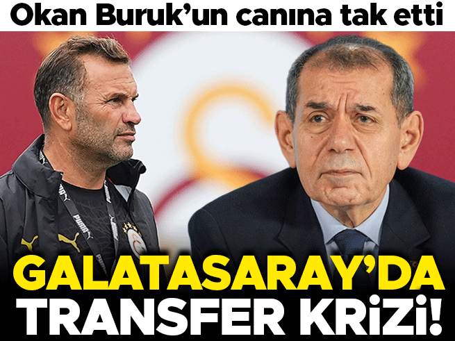 Galatasaray'da transfer krizi: Buruk'tan kadro isyanı