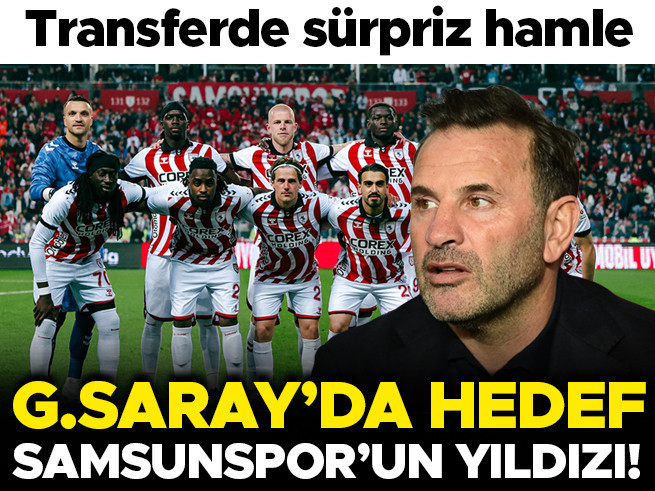 Galatasaray'da transfer: Samsunspor stoperi hedefte