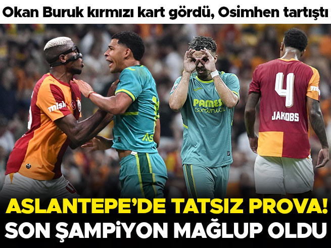 Galatasaray Hazırlık Maçında Villarreal'e 2-1 Yenildi