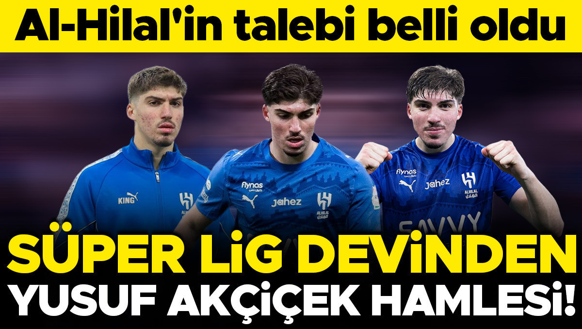Galatasaray'dan Yusuf Akçiçek için Al-Hilal'e resmi talep