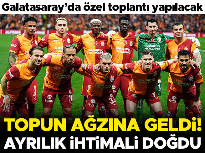 Galatasaray'da Ayrılık Rüzgarı: Yıldız İçin Kritik Toplantı