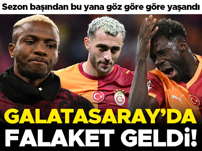 Galatasaray'da Göz Göre Göre Gelen Felaket