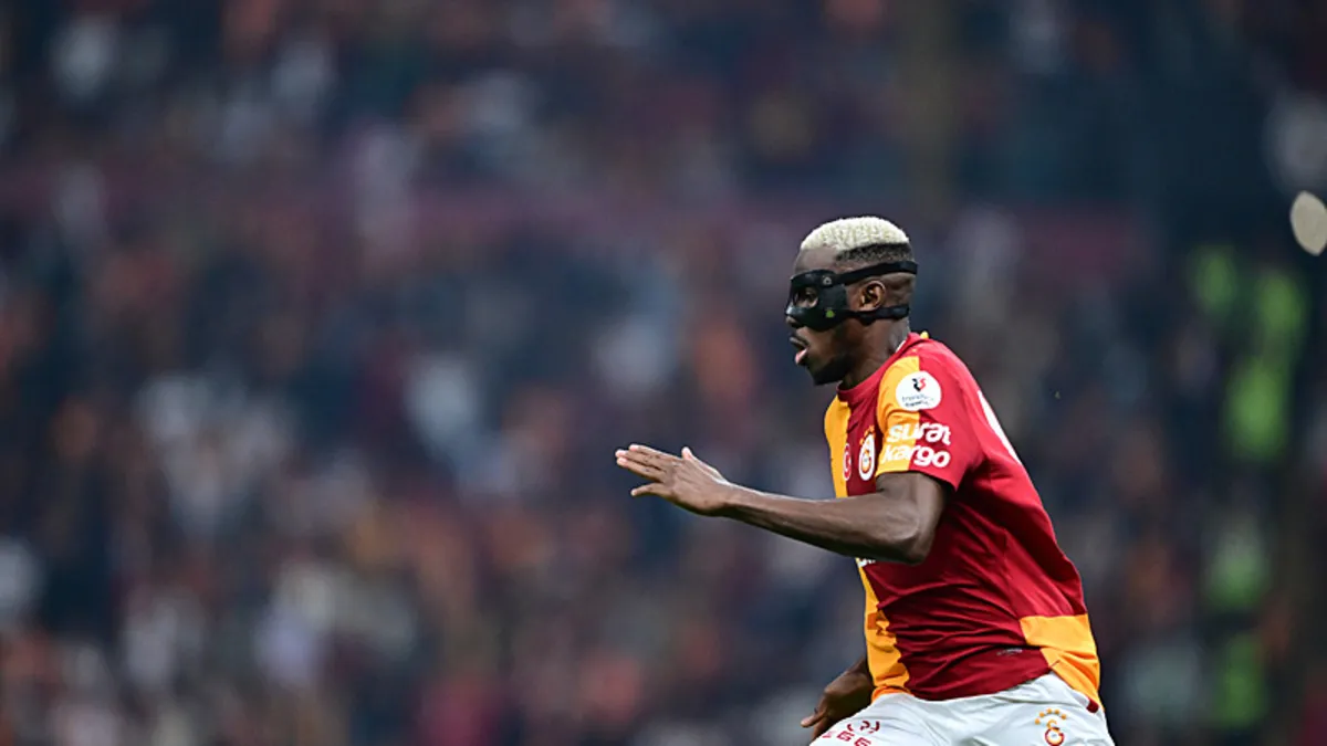 Galatasaray'da Victor Osimhen sakatlıktan döndü