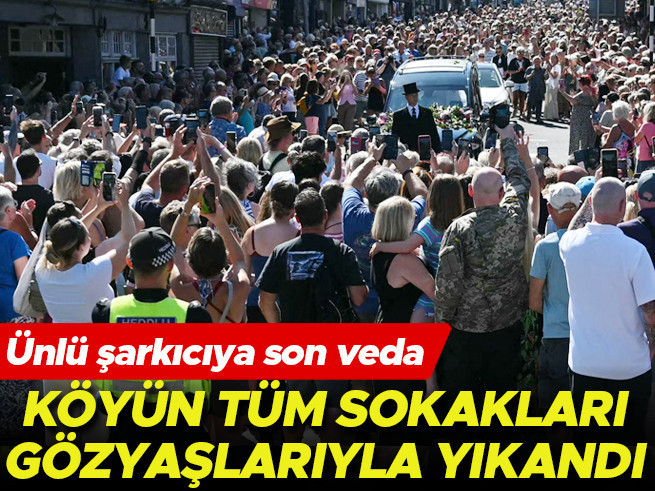 Galler'de Son Veda: Bonnie Tyler'a Gözyaşları Eşlik Etti