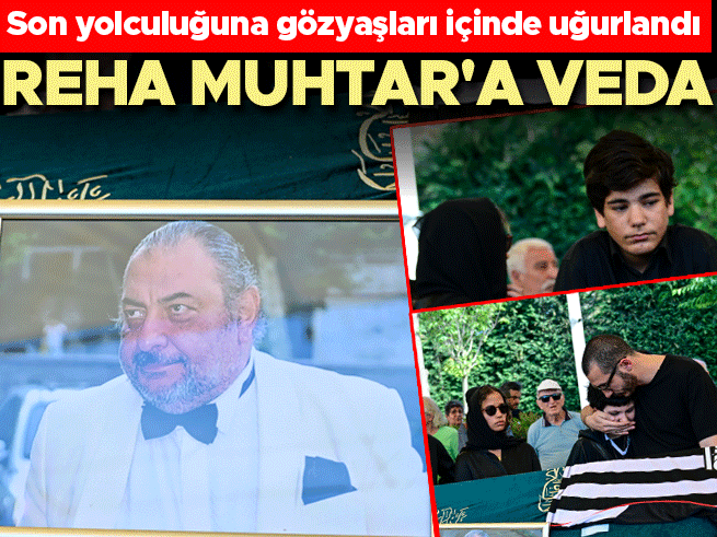 Gazeteci Reha Muhta son yolculuğuna uğurlandı