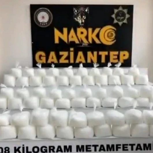 Gaziantep'te Narkotik Operasyonu: 108 Kilogram Uyuşturucu Ele Geçirildi