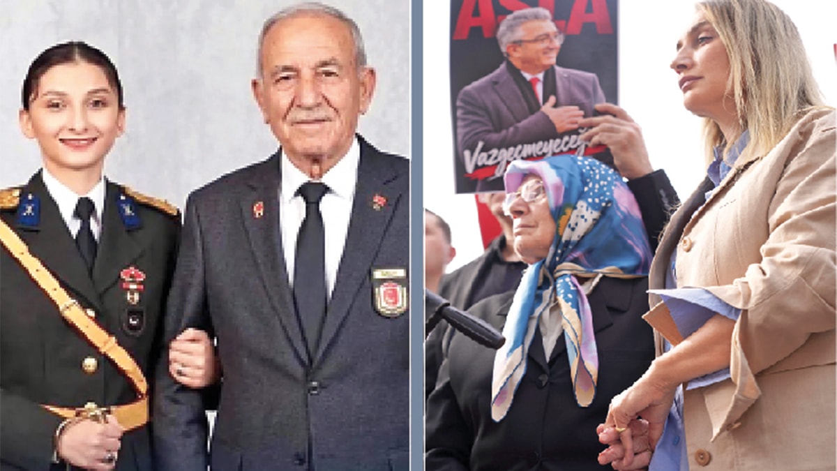 Gazi Baba ve Kızı Adalet İçin Kol Kola