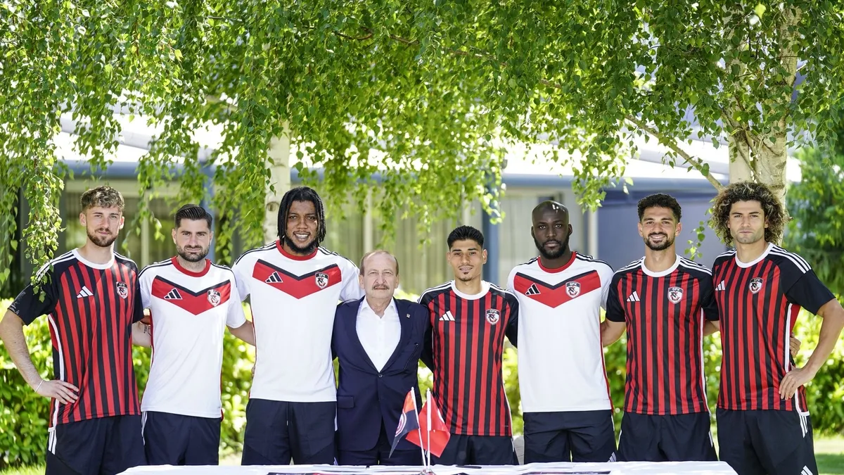 Gaziantep FK'de transfer şov: 7 yeni oyuncu kadroda