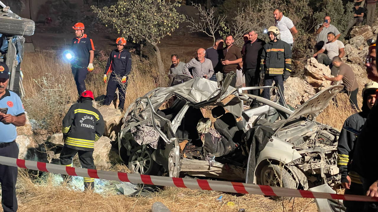 Gaziantep'te korkunç kaza: 7 kişi hayatını kaybetti