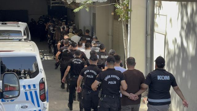 Gaziantep'te Suç Örgütüne Operasyon: 18 Tutuklama