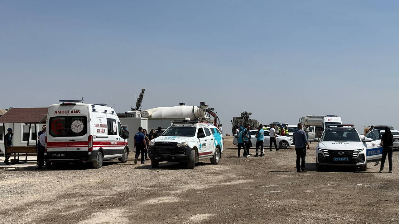 Gaziantep'te Tünel İnşaatında İskele Çöktü: 1 Ölü, 5 Yaralı