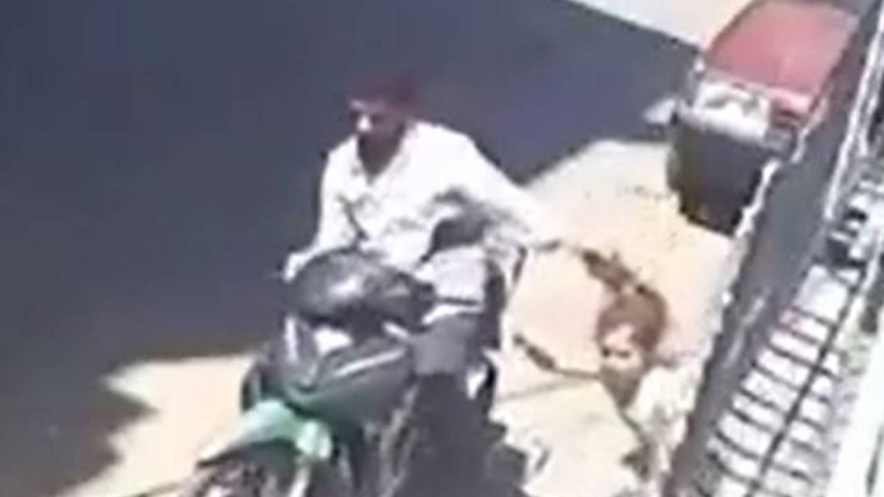 Gaziantep'te dehşet: 7 yaşındaki kızına tokat atıp motosikletle sürükledi
