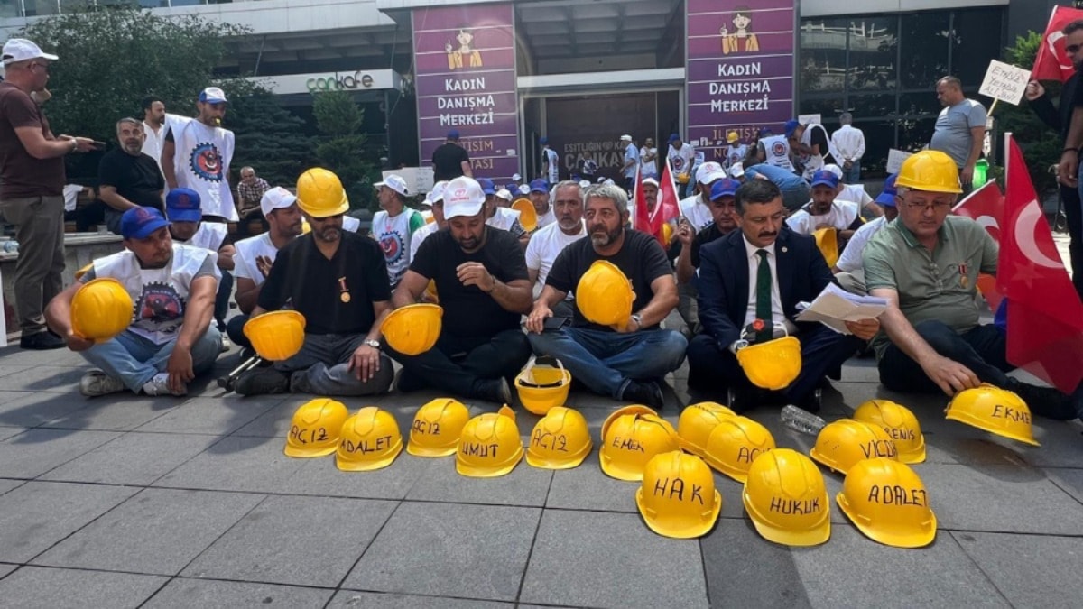 Gaziler ve Madenciler Güvenpark'ta Bir Araya Geldi: '3 Kuruş Zam' Protestosu
