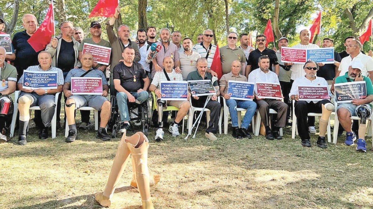 Gaziler Pazartesi Açlık Grevine Başlıyor