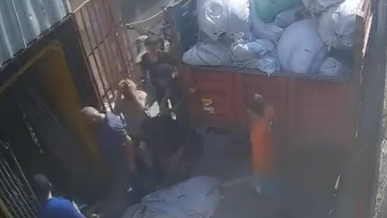 Gaziosmanpaşa'da Yük Asansörü Kazası: 1 Yaralı, Güvenlik Kamerası Görüntüleri Ortaya Çıktı