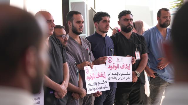 Gazze'de Kuveyt Sahra Hastanesi yakıt kesintisiyle hizmetleri durdurdu