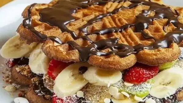 Gece Atıştırmalığına Evde Kolay Waffle Tarifi