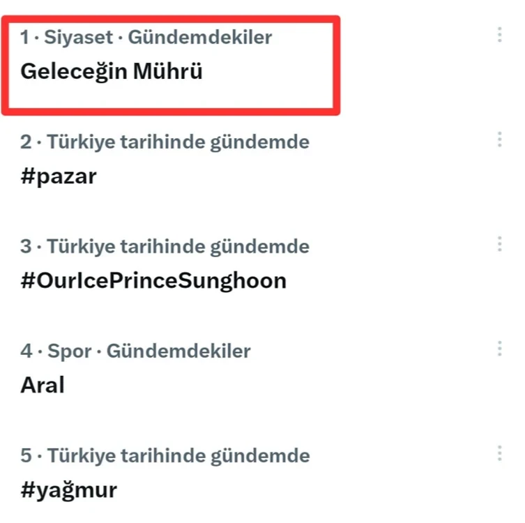 Geleceğin Mührü' sosyal medyada gündem oldu: İlk 30 dakikada on binlerce paylaşım