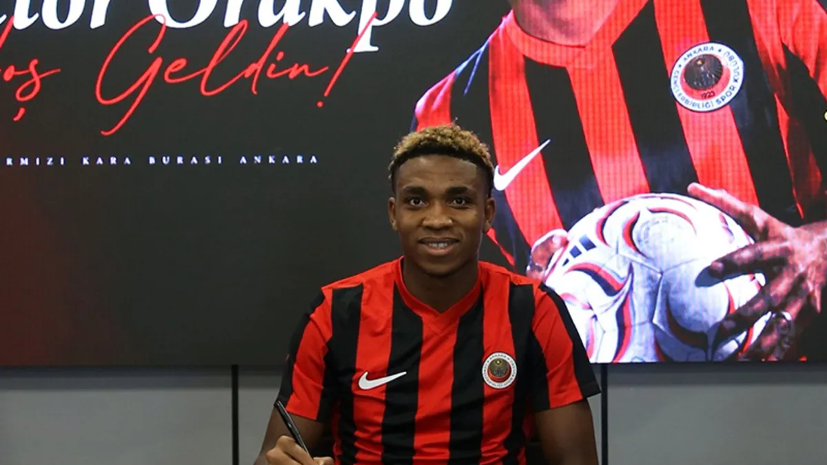 Gençlerbirliği Victor Orakpo ile Forvetini Güçlendirdi