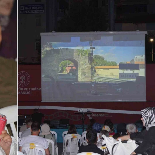 Gezen Sinema Tırı Çorum'da Nostaljik Akşamlar Yaşattı