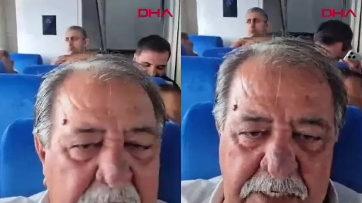 Girne açıklarında batan gemide kaybolan Nihat Pancar'ın son görüntüleri ortaya çıktı