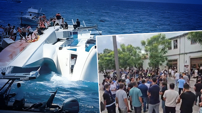 Girne açıklarında gemi kazası: 9 şüpheliye 7 gün ek tutuklama