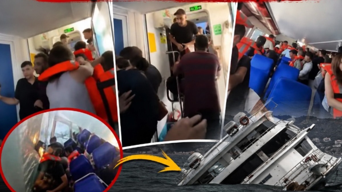 Girne'de Batan Gemide Son Anlar: Tehlikeyi Fark Edemediler