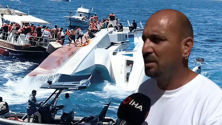 Girne'deki feribot faciasında kahraman su sporları hocası: 100 kişiyi kurtardı