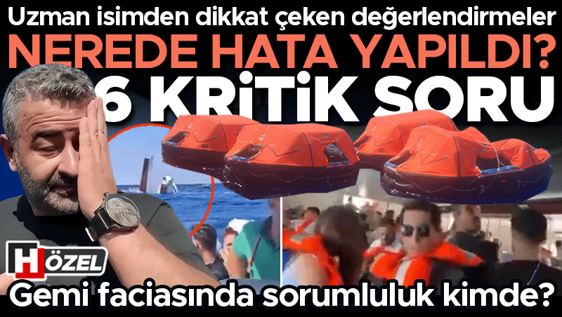 Girne'deki gemi faciasında kritik sorular: Nerede hata yapıldı
