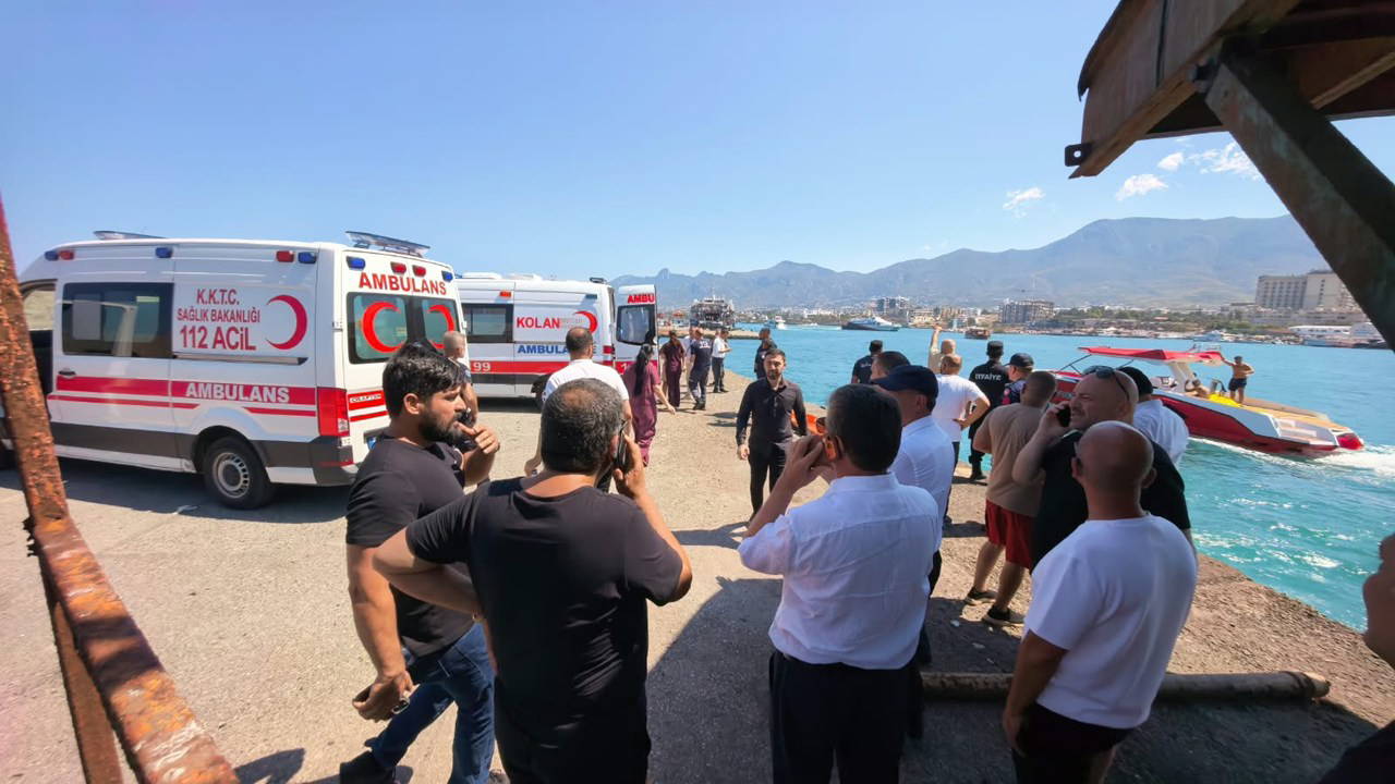 Girne'de Kayıp 18 Kişi İçin Arama Çalışmaları İkinci Günde Havadan Devam Ediyor