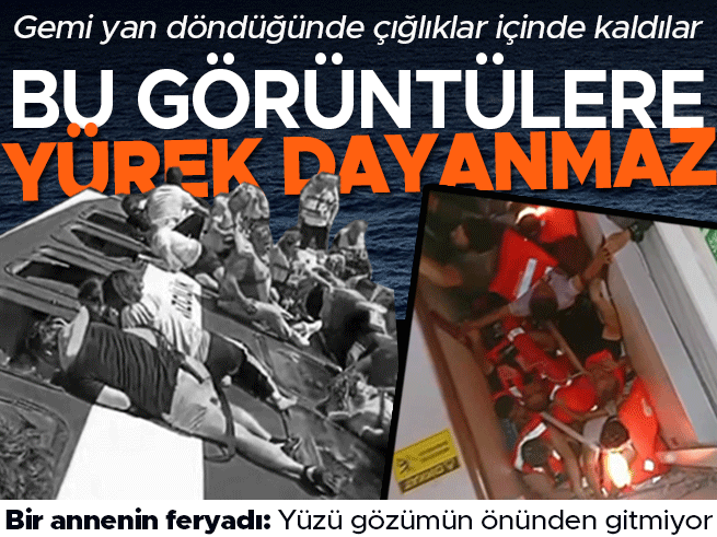 Girne'de Tekne Faciasında Yeni Görüntüler: Anne Feryadı Yürekleri Dağladı