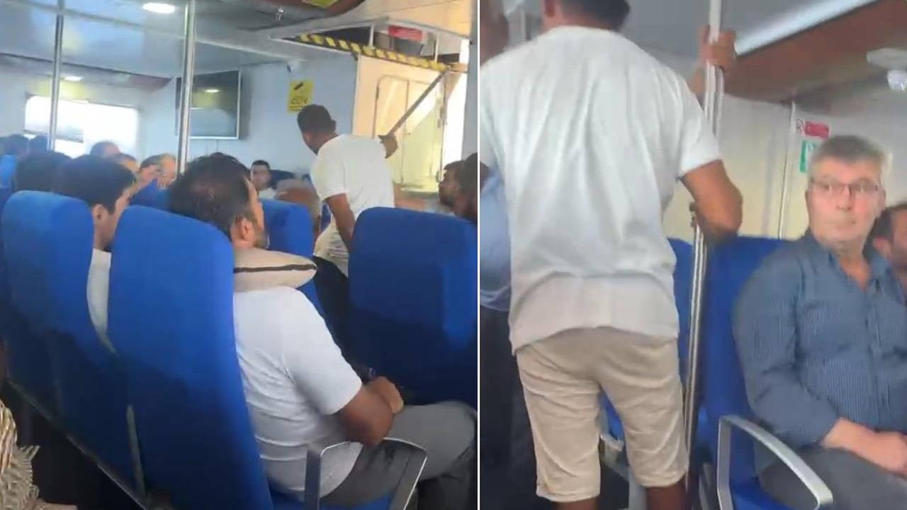 Girne'de 267 yolculu gemi alabora oldu: Kurtulanlar anlattı