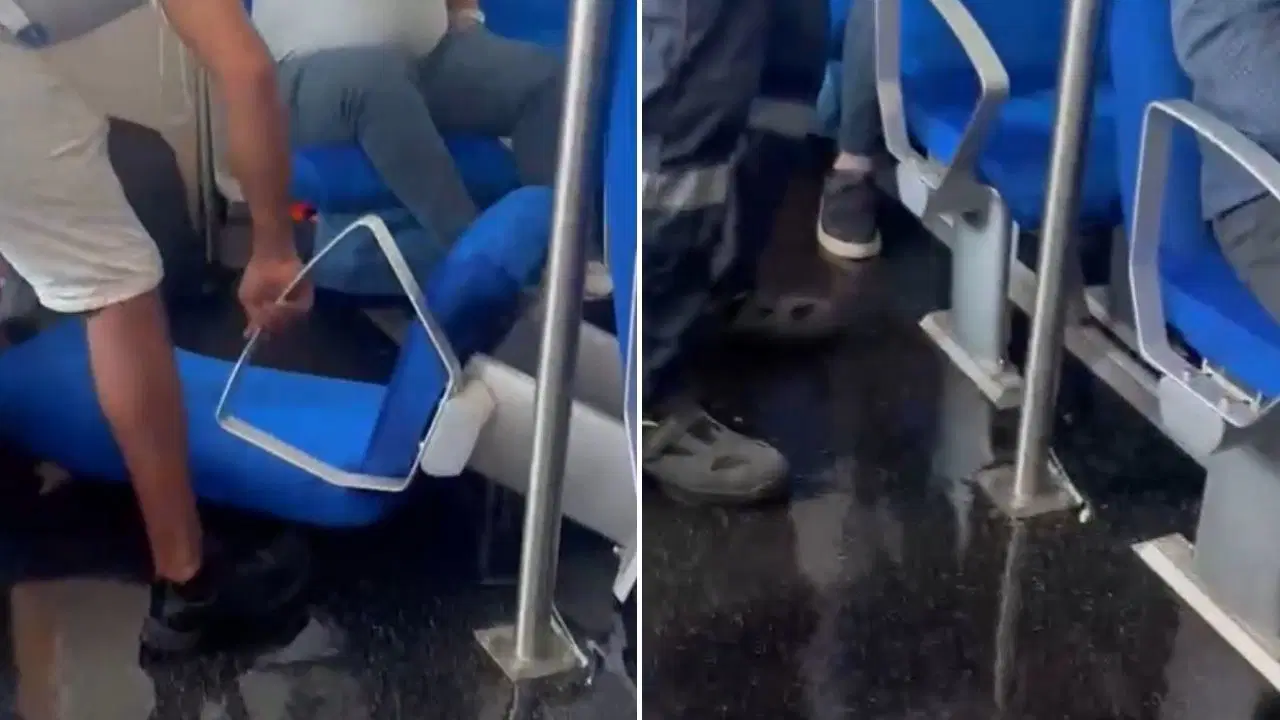 Girne'de Gemi Faciasında Yeni Görüntüler: Panik Anbean Kamerada