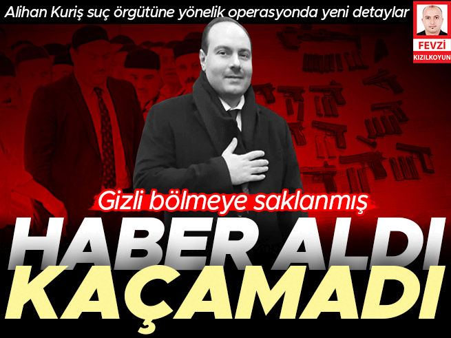 Gizli Bölmede Saklanan Kuriş Yakalandı