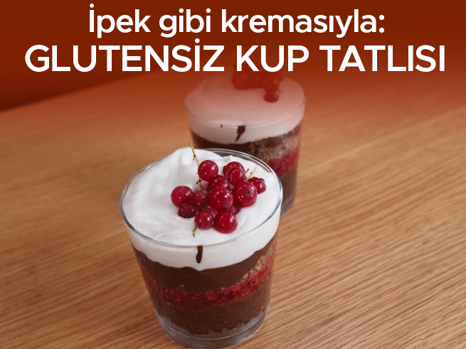 Glutensiz Kup Tatlısı Tarifi: Çikolata ve Kırmızı Meyvelerle Hafif Lezzet