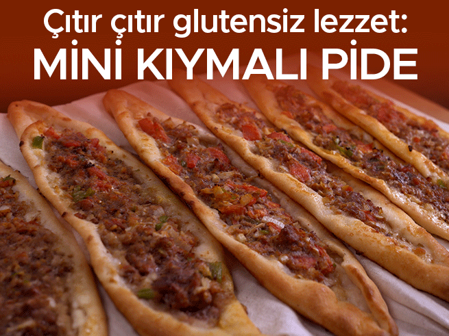 Glutensiz Mini Kıymalı Pide Tarifi: Videolu Anlatım